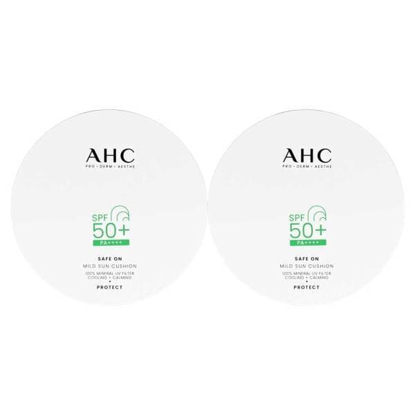 1등종합유통 AHC 세이프 온 마일드 선쿠션 SPF50+ 25g 2개 - 최저가 31,520원