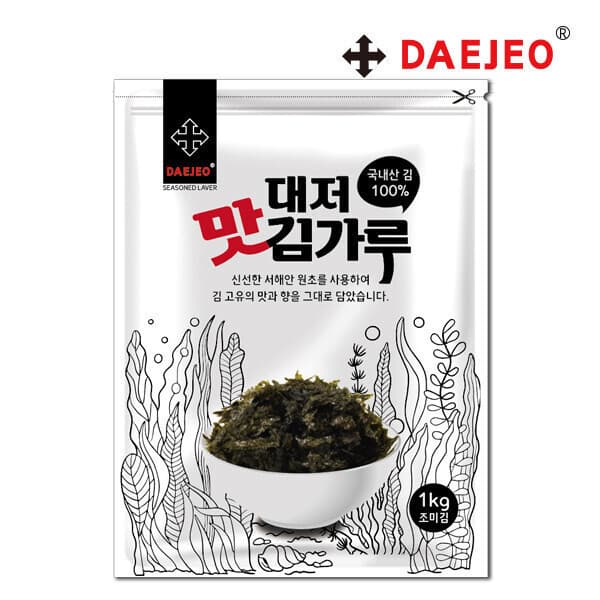오스다샵 대저 맛 김가루 1kg X 4개