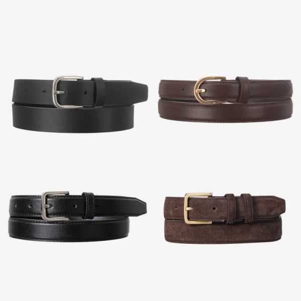 MINDBRIGE 남녀공용 소가죽 벨트 4종 20-29MM - 최저가 24,900원