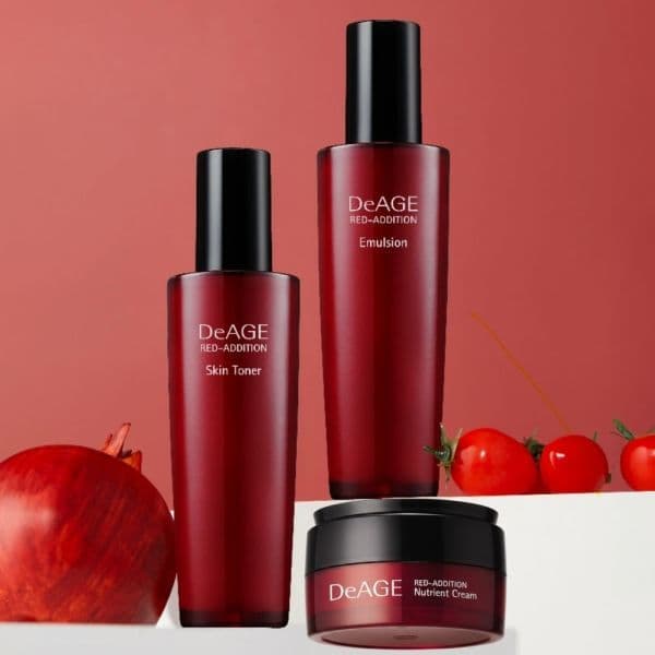 CHARMZONE_official 참존 디에이지 레드애디션 3종 스킨120ml 에멀전120ml 탄력크림50ml