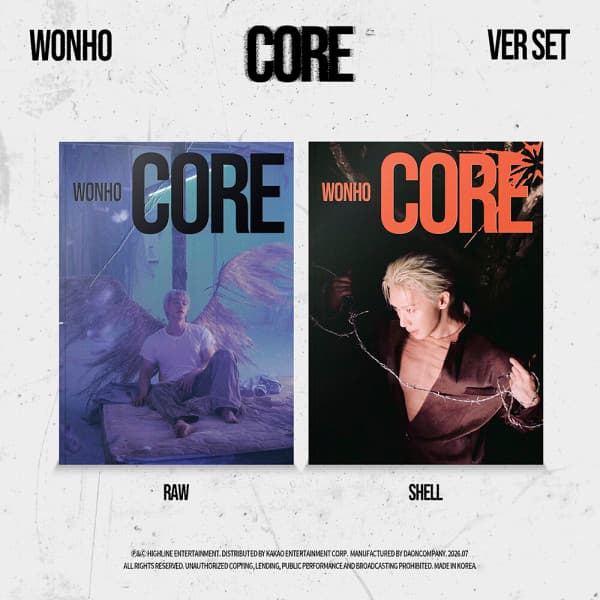 AppleMusic-애플뮤직 원호 (WONHO) - EP ALBUM CORE 세트/앨범2종 - 최저가 38,600원