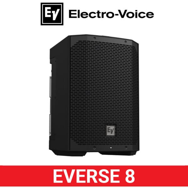 소리모아몰 EV EVERSE 8 액티브 스피커 블루투스 충전식 블랙 1개