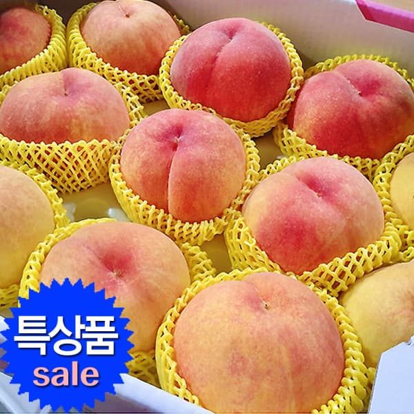착한농사꾼 털복숭아 4kg 특대 10~12과 특품