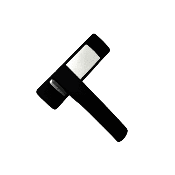 스무살집 KCC 터닝 도어 핸들 D블랙 L 구형 130용 좌측손잡이용