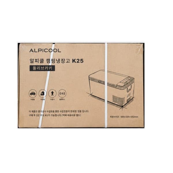 newgods1 알피쿨 캠핑냉장고 K25 올리브카키