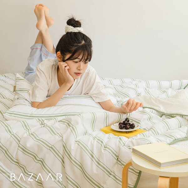 롯데 아이몰 바자르 썸머빌리지 먼지없는 양면 냉감 여름이불 SS - 최저가 34,900원