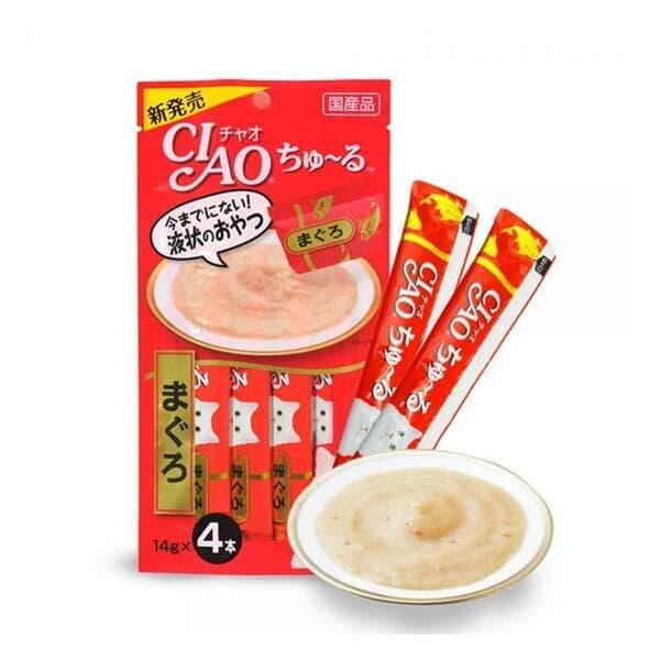 CJ온스타일LIVE 챠오 츠루 참치 14g X 4개입 10개 묶음 - 최저가 17,040원