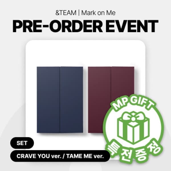 뮤직플랜트 TEAM(앤팀) - KR 2nd Mini Album Mark on Me