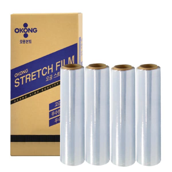 도다인유통 오공 스트레치필름 공업용랩 20mic 300m 4롤 - 최저가 43,400원