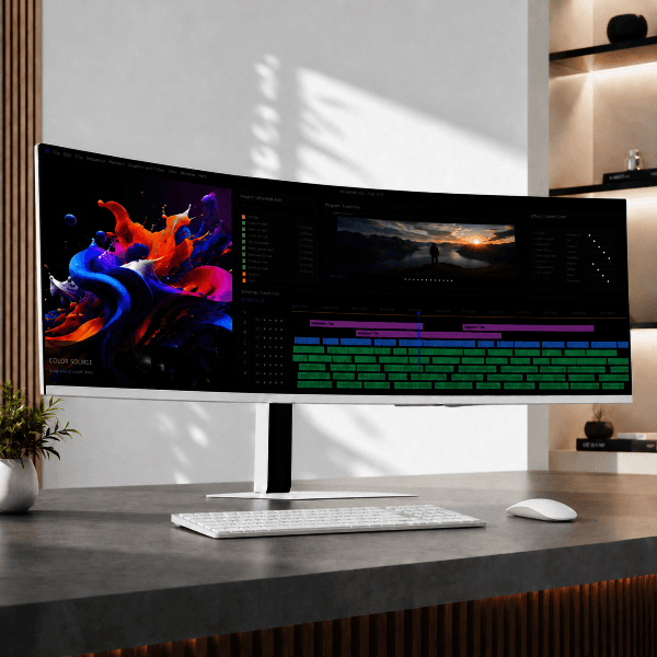 크로스오버존 미켈란 49UW199GW 5K DQHD PD65 165Hz 화이트 - 최저가 749,000원