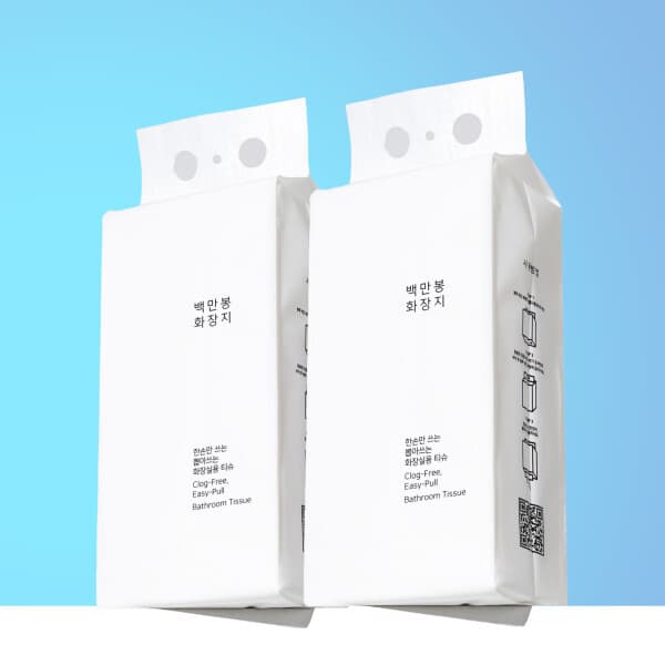키다리아저씨몰 백만봉화장지 8팩 3겹 천연펄프 휴지