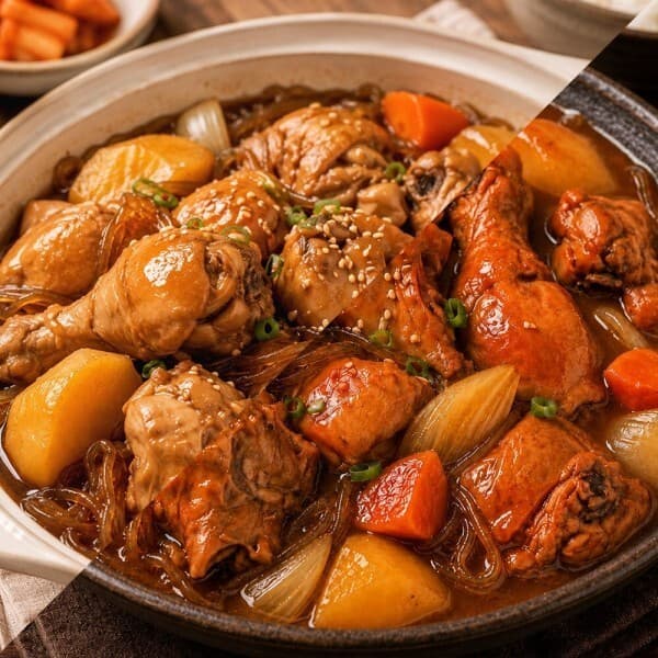 미식미풍 춘천 가마솥 찜닭 1kg + 1kg