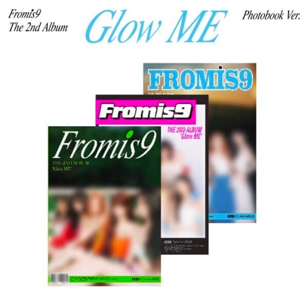 키키뮤직 프로미스나인 (FROMIS_9) 2집 Glow ME Photobook Ver