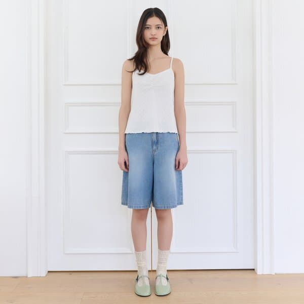 신세계백화점 레이스 포인트 셔링 나시탑 T264MSL939W - 최저가 32,960원