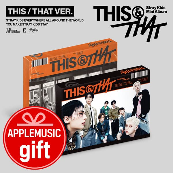 AppleMusic-애플뮤직 스트레이 키즈 (Stray Kids) - THIS THAT (랜덤) - 최저가 17,000원