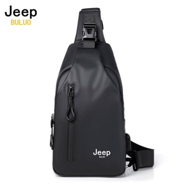 바실론유한회사 JEEP BULUO 남성 가슴가방 캐주얼 슬링백 방수 바디백