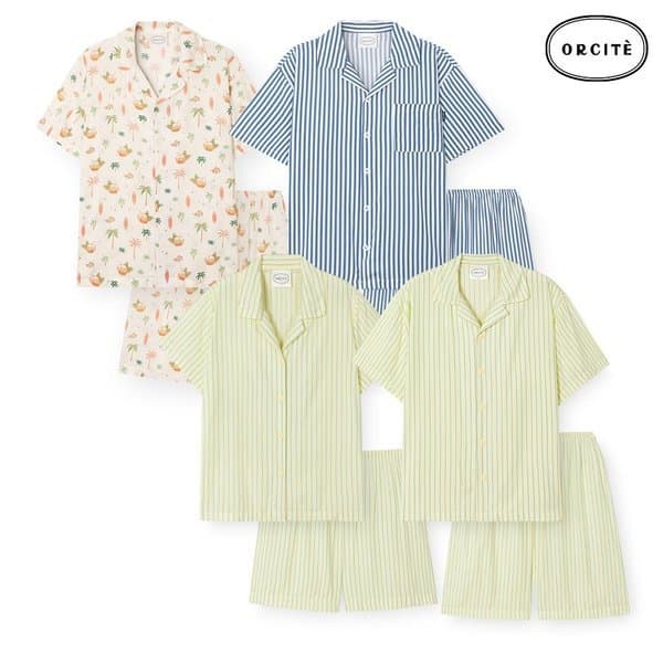 갤러리아백화점 갤러리아 오르시떼 26SS 여름 성인 파자마 6종 택1 - 최저가 33,920원