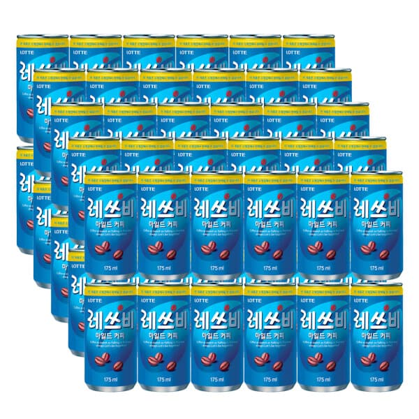 푸드스타몰 레쓰비 마일드 커피 175ml 60입
