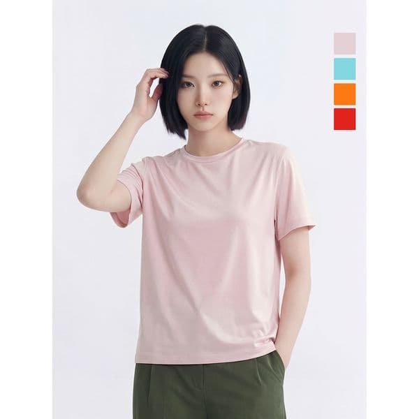 하프클럽 하프클럽/웨스트우드 여성 실켓 라운드티_WO2WCTR430 - 최저가 10,000원