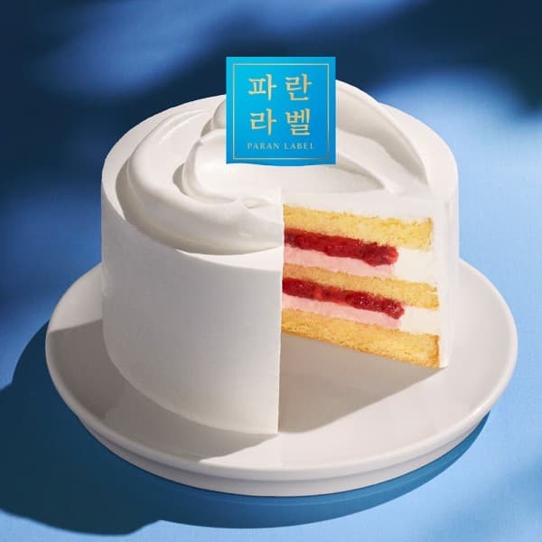맛있는 해피콘 (파리바게뜨) 파란라벨 저당 그릭요거트 케이크