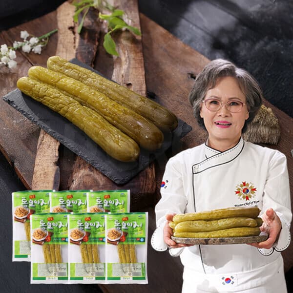 애드크로스 정가네 이성자 명인 통오이지 6팩