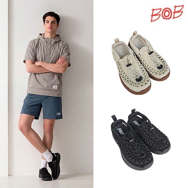 신세계몰 BOB 26SS 남성 위빙 플랫폼 샌들 - 최저가 62,080원