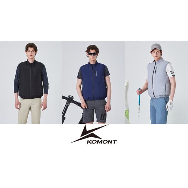 롯데 홈쇼핑 코몽트 26SS 남성 에어로 팬 냉감 베스트 - 최저가 63,920원
