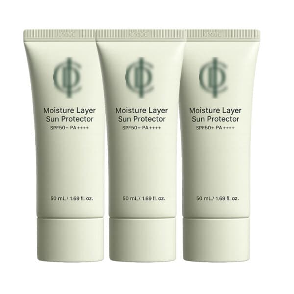 퓨어즘 인셀덤 모이스쳐 레이어 선 프로텍터 선크림 50ml 3개