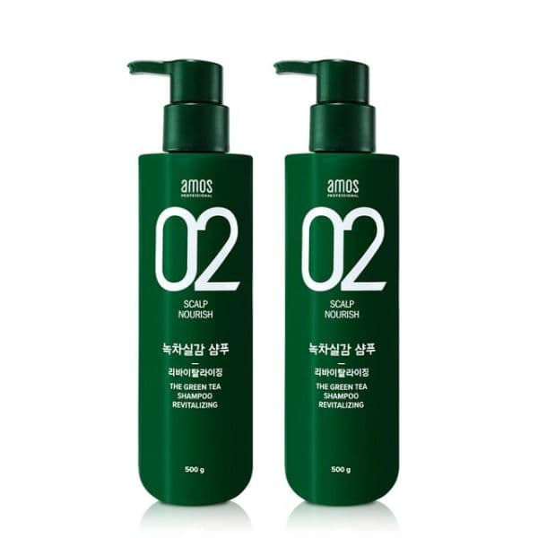 NS몰 아모스 녹차실감 샴푸 리바이탈라이징 500g - 최저가 27,300원