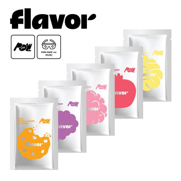 AppleMusic-애플뮤직 POW - Single Album FLAVOR (POW-PACK Ver.) 세트 - 최저가 42,500원