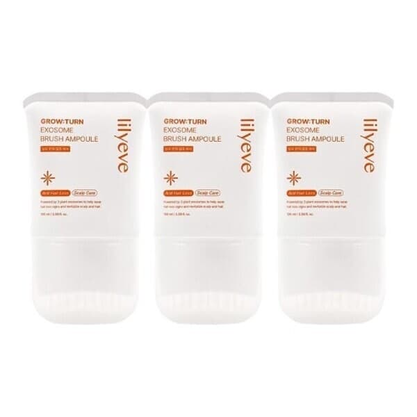 W쇼핑TV홈쇼핑 릴리이브 그로우턴 엑소좀 브러쉬 앰플 100ml 3개 - 최저가 66,130원