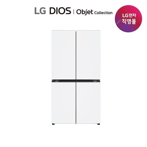 CJ온스타일LIVE LG 디오스 AI 오브제 5도어 원매직 1등급 냉장고 T876MQQ1H1