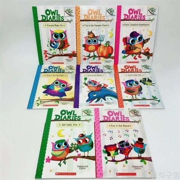 ZhenkangCountyTiao 아울다이어리 Owl Diaries 스콜라스틱 브랜치 시리즈 영어원서 20권세트 - 최저가 25,100원