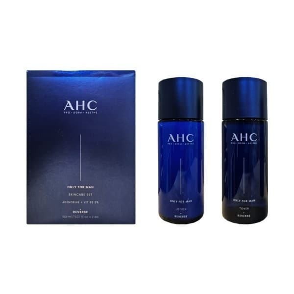 정품보장특가마켓 AHC 온리포맨 스킨 케어 세트 2종 스킨+로션