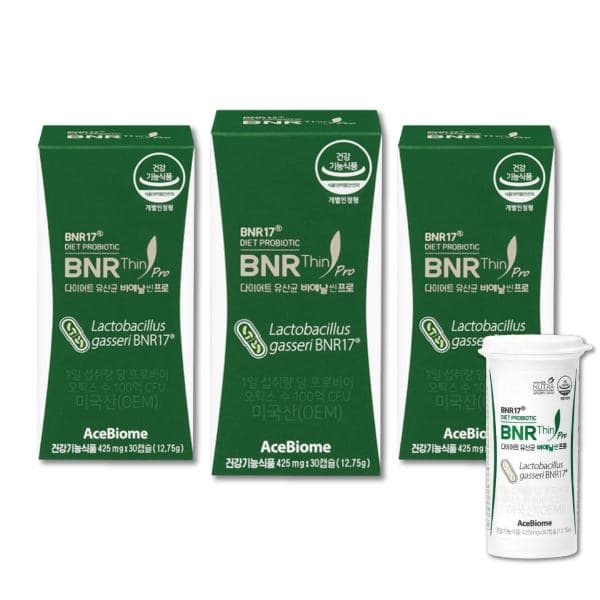 haistop 비에날씬 프로 BNR17 다이어트 유산균 30캡슐 3개