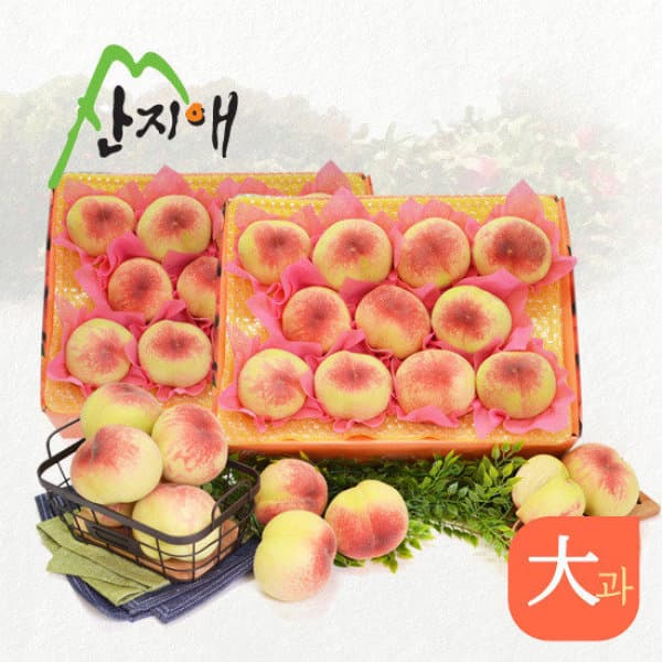GS_SHOP_TV 산지애 아삭아삭 햇복숭아 6kg - 최저가 49,900원