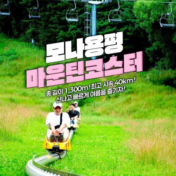 플레이스토리 모나용평 마운틴코스터 하계시즌 이용권 - 최저가 11,200원
