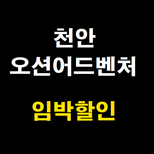 티켓의모든것 소노벨 천안오션어드벤처 종일권