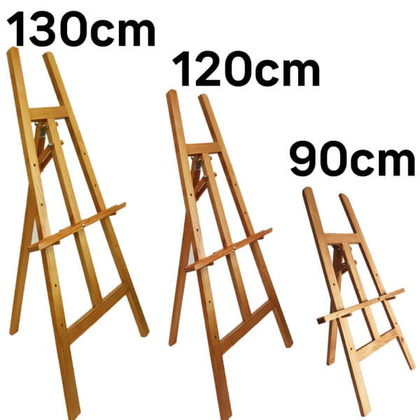 핫트렌드0 빈센트 나무이젤 원목 이젤 130cm 120cm 90cm