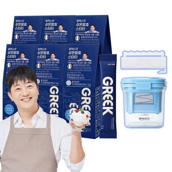신세계몰 알렉스 상온발효 그릭요거트 6박스 유청분리기