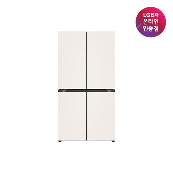 LG인증점CDS유통 LG 디오스 AI 오브제컬렉션 냉장고 T876MEE011 1등급 870L 4도어