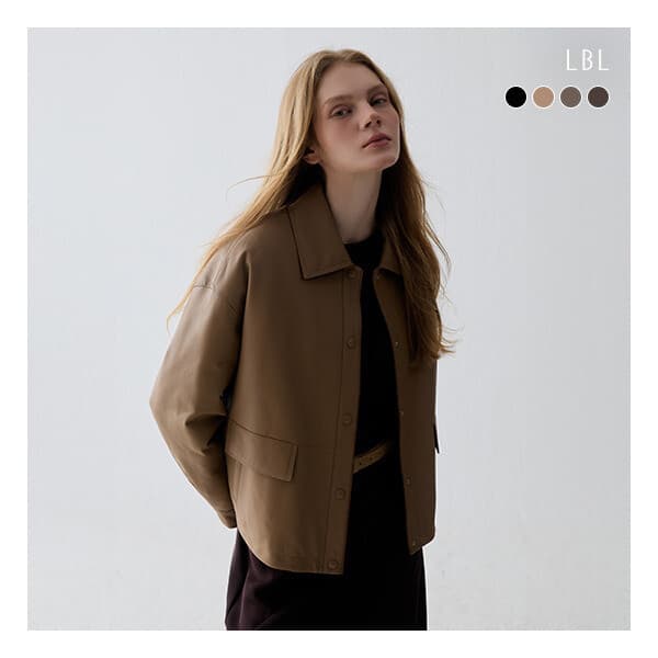 롯데 홈쇼핑 LBL 26FW 여성 이태리 램스킨 헝가리 구스다운 자켓 - 최저가 299,000원