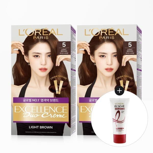 CJ온스타일 CJ엑셀랑스 듀오크림 1+1+TR5 헤어팩 50ml