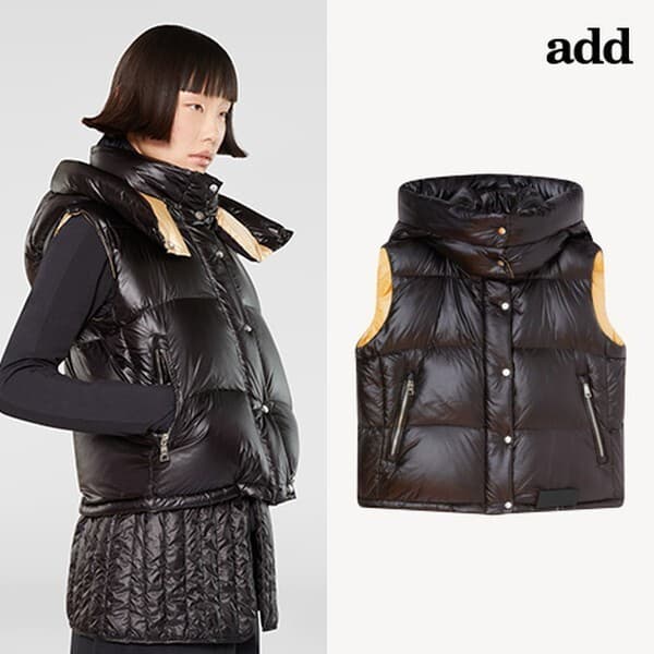 CJ온스타일LIVE 샤이니 후드 다운베스트 8AW110 - 최저가 199,000원