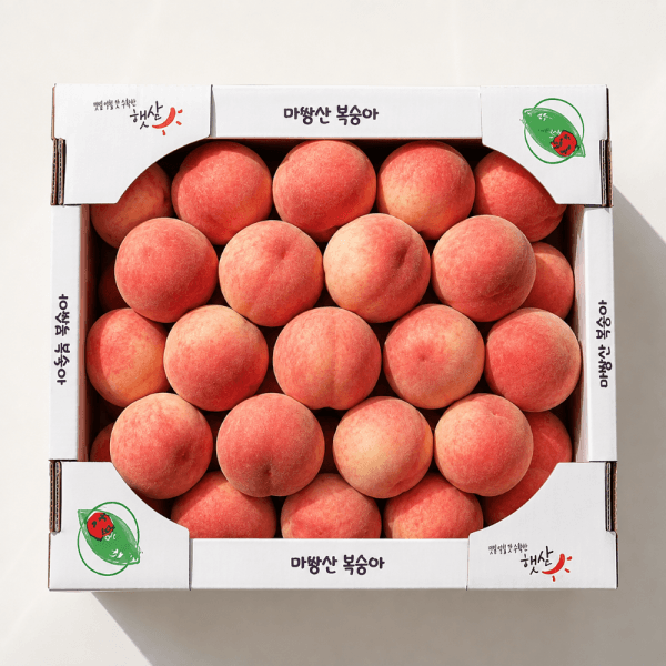 프로프룻 백도 딱딱이 복숭아 5kg
