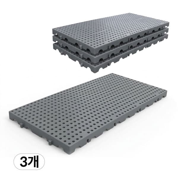 데일리포인트 조립식 파렛트 플라스틱 깔판 3개 세트 - 최저가 35,800원