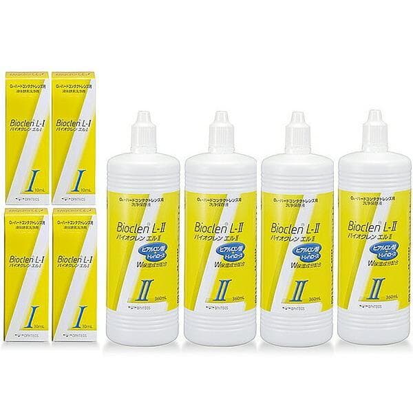 ★아가토리★ 옵텍스 바이오클렌 엘1엘2 대용량 세트 (10ml 4개+360ml 4개) - 최저가 109,000원