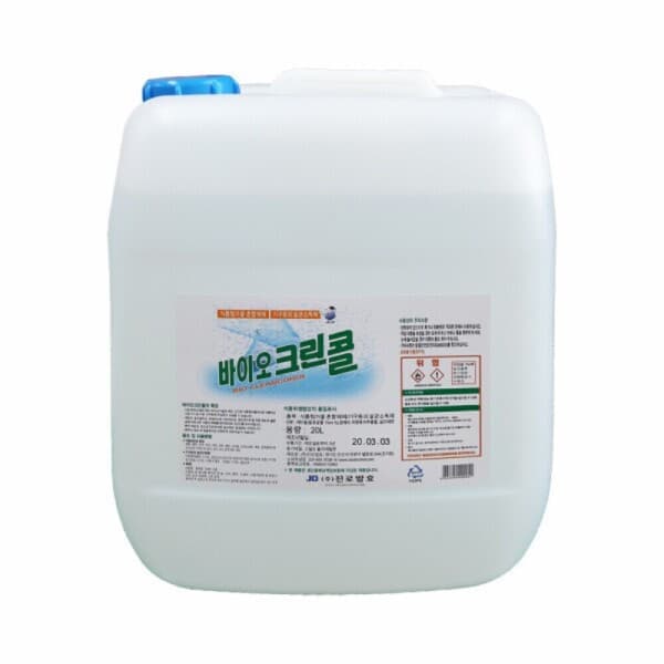 He컴퍼니 진로발효 바이오크린콜 20L 살균소독제 에탄올 75%