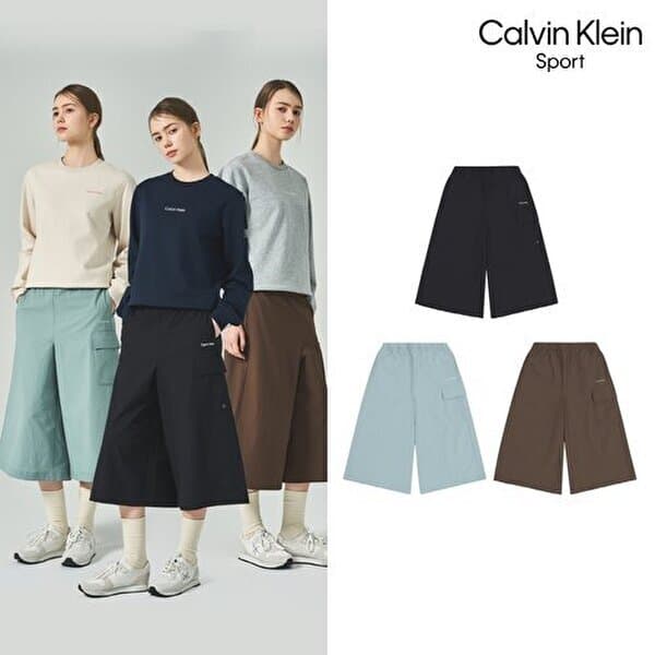 SK스토아TV쇼핑 Calvin Klein 여성 시어서커 7부팬츠 - 최저가 37,050원
