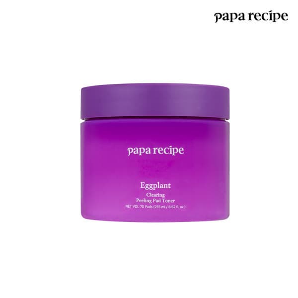 파파레서피공식스토어 파파레서피 가지 클리어링 필링 패드 토너 255ml